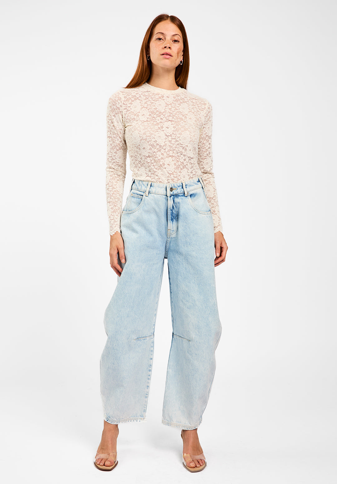 Sacha barrel jeans blue