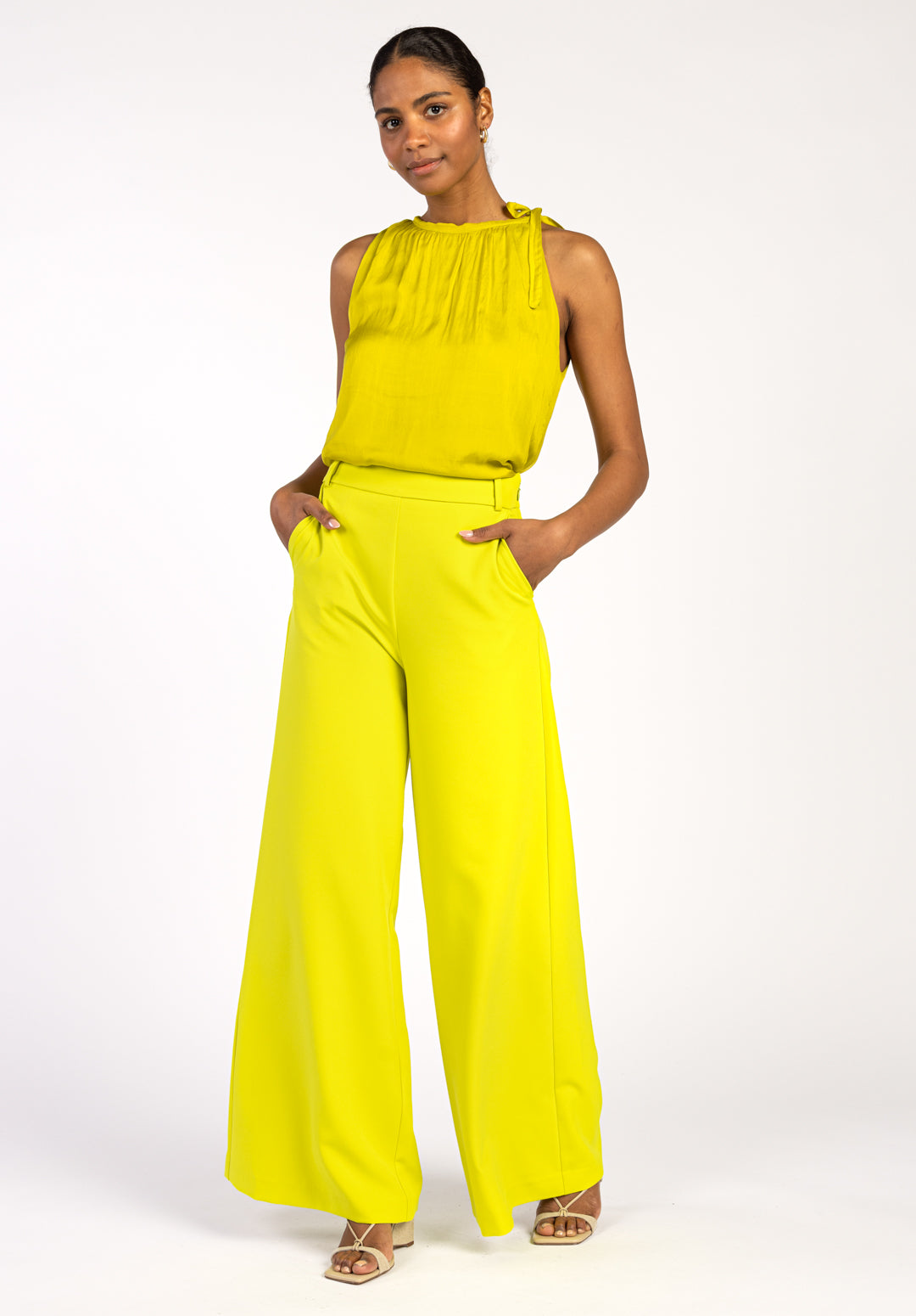 Ximena Trousers Lime