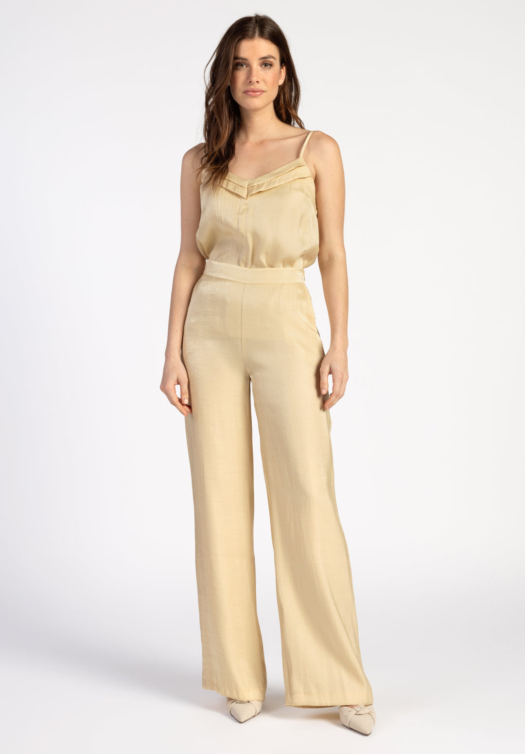 Searle Shimmery Pants Sand